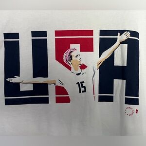 Women's USA Soccer Graphic Tee - White